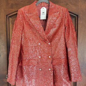 Taylor Swift Eras Tour Inspired Sequin Blazer by Paragon Jackets- Size Medium